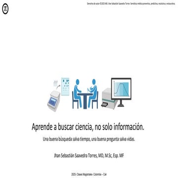 Aprende a buscar ciencia, no solo información.