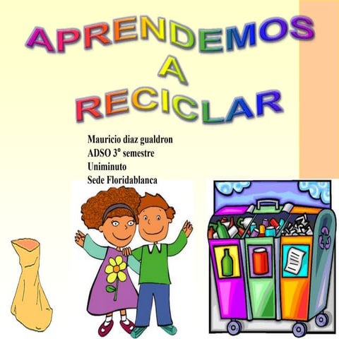 Aprendemosareciclar mdg