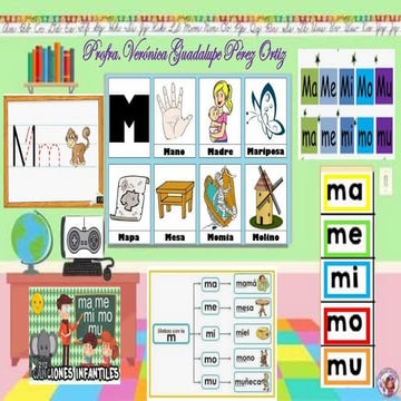 APRENDEMOS_LA_LETRA_Mm , EN MAYUSC Y MIN