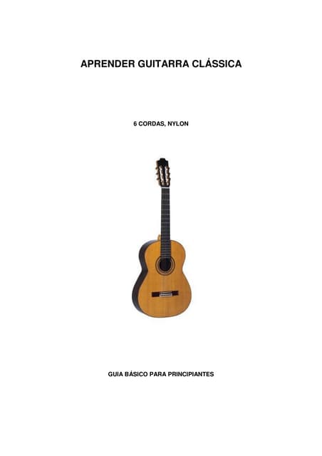 Aprender guitarra-classica