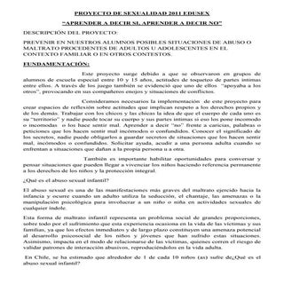 Aprender a decir si, aprender a dec...