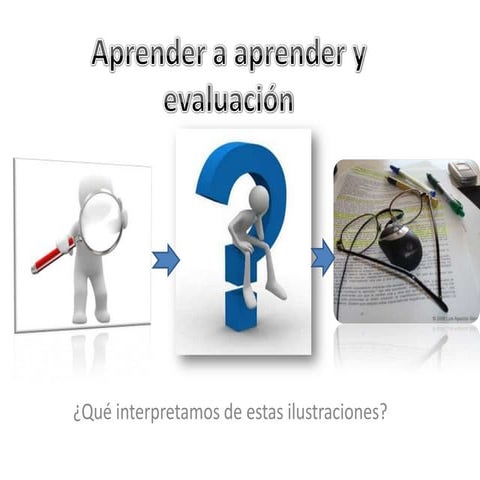Aprender aprender y evaluación