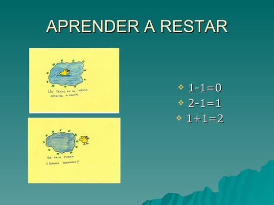Aprender a restar | PPT