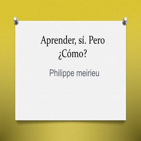 Philippe Meirieu