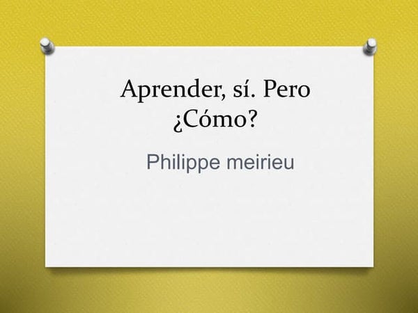 Philippe Meirieu