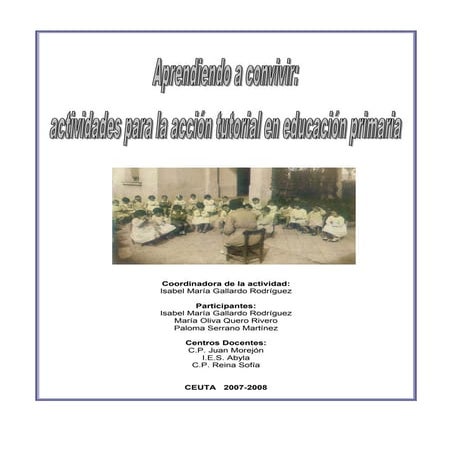 Aprendiendo a convivir en Primaria