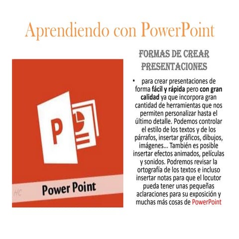 UNIDAD 1 DE POWER POINT 2010