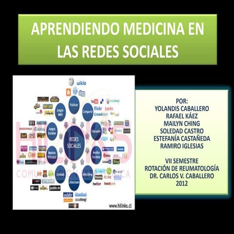 Aprendiendo medicina en las redes sociales