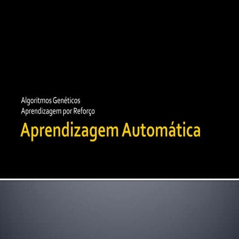 Aprendizagem Automática