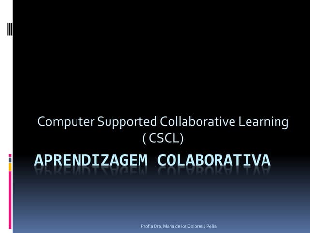 Aprendizagem colaborativa