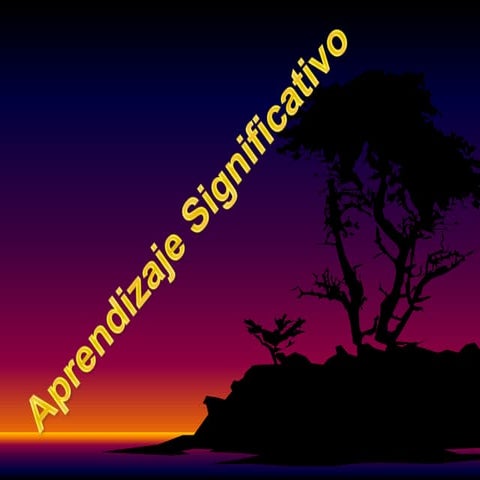 Aprendizaje Significativo