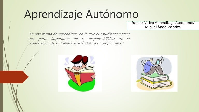 Aprendizaje autónomo