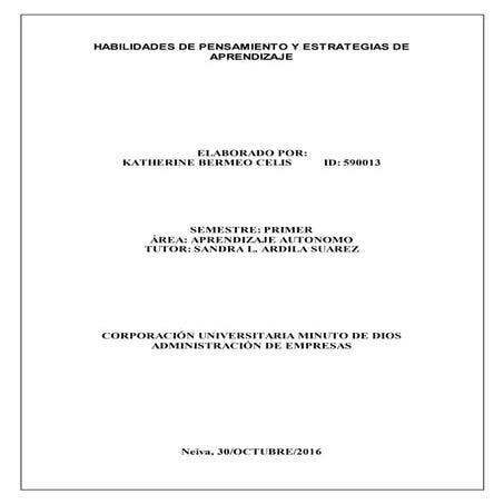 Aprendizaje autonomo