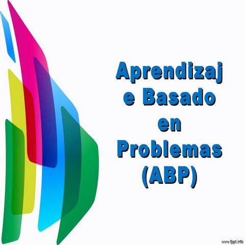 Aprendizaje basado en problemas