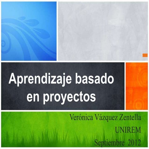 Aprendizaje basado en proyectos