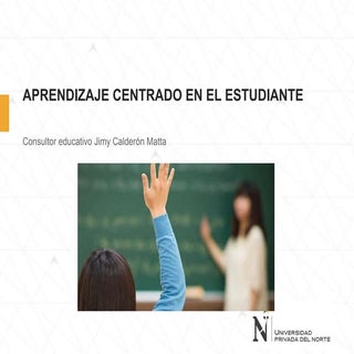 Aprendizaje centrado en el estudiante