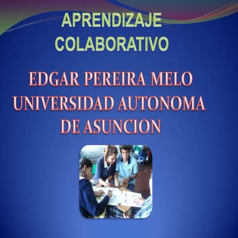 Aprendizaje+colaborativo edgar pereira