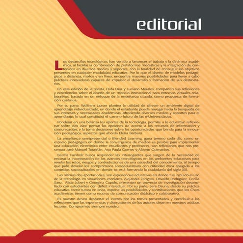 Aprendizaje colaborativo en entornos virtuales