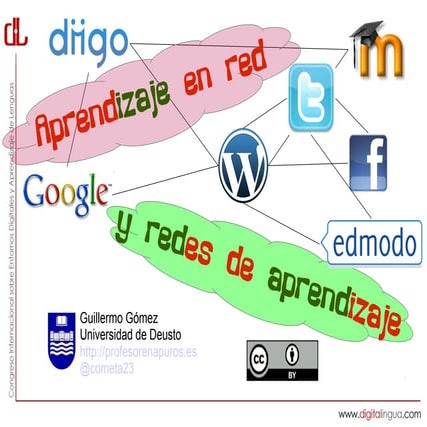 Aprendizaje en red y redes de aprendizaje. Digitalingua