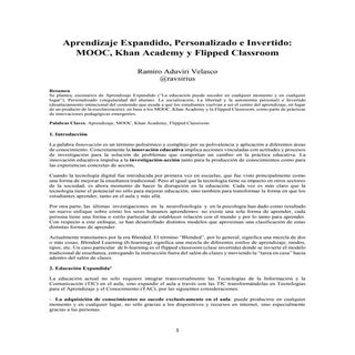 Aprendizaje expandido, personalizad...