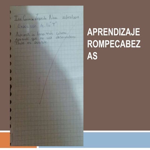Aprendizaje rompecabezas carmin