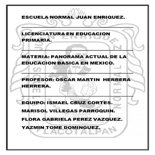 Aprendizajes esperados tercer grado