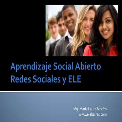 Redes Sociales: Enseñanza de ELE