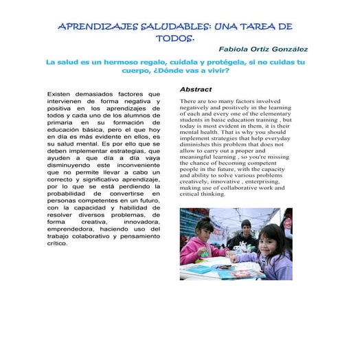 Como mejorar el aprendizaje | PPTX