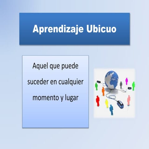 Aprendizaje ubicuo 2 | PPTX