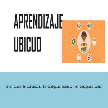 Aprendizaje Ubicuo | PPTX