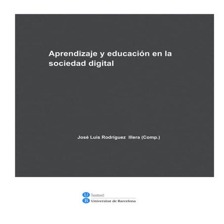 Aprendizaje y educación en contextos digitales (1)