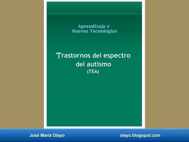 Aprendizaje y nuevas tecnologías. tea.