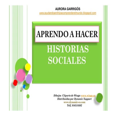 Aprendo a hacer historias sociales  actualización