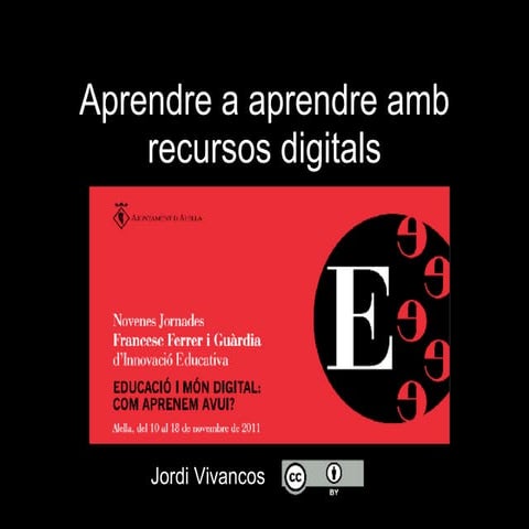 Aprendre aprendre amb recursos digitals