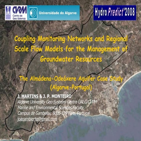 Coupling Monitoring Networks and Regional Scale Flow Models for the Managemen...