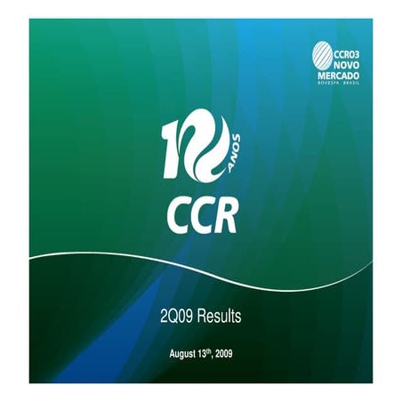 Investors’ Meeting 2Q09 Results