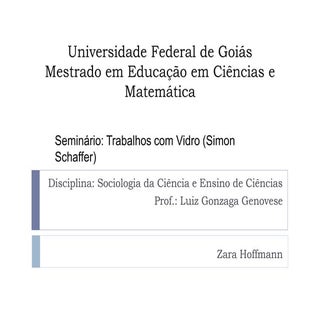 Newton transforma os usos do prisma...