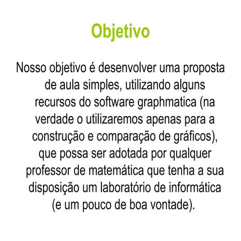 Funções no Software Graphmatica