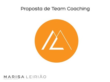 Apresentação coaching de equipas 