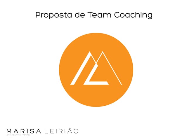 Apresentação coaching de equipas 