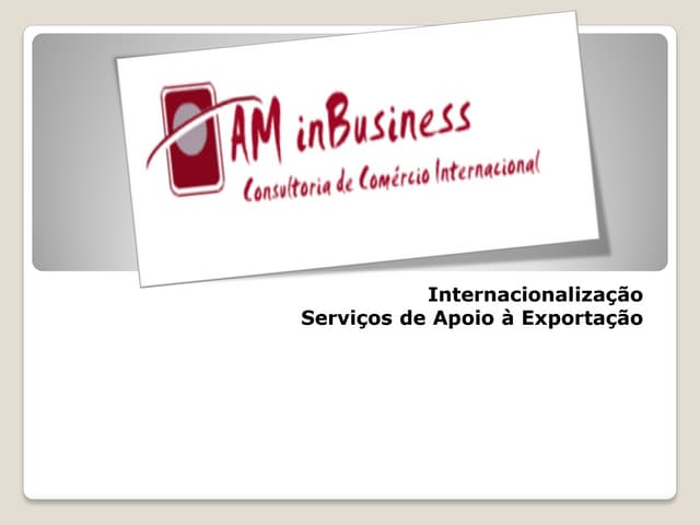 Apresentaçãam in business