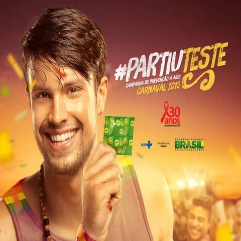 Campanha de prevenção às DST e aids para o carnaval