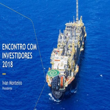 Apresentação Investor Day, São Paulo, 2018