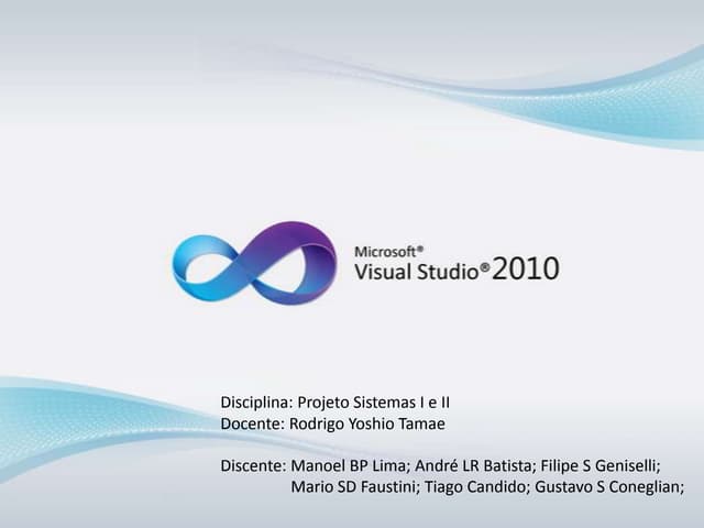 Apresentação Software .NET Framewor...
