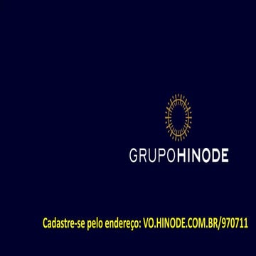 Nova Apresentação Plano de Marketing GRUPO HINODE 2017