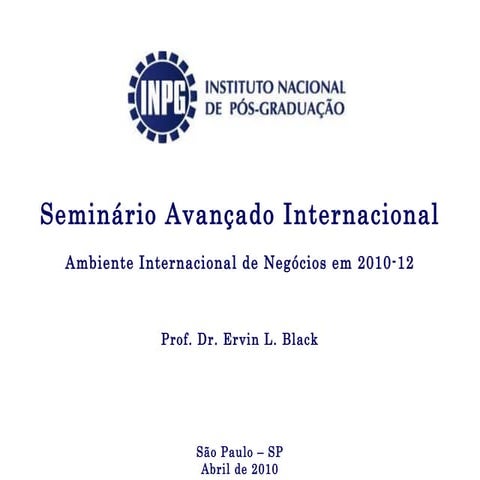 Apresentacao SAI - 2010