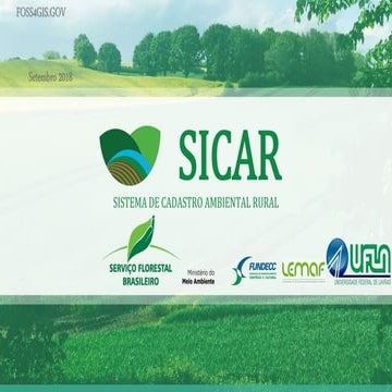 2018 - A experiência de desenvolvimento da plataforma nacional no SICAR