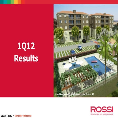 1Q12 Results Conference Call Presentation