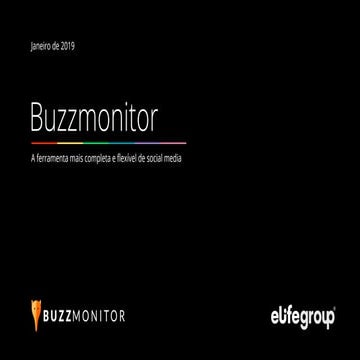 Apresentação Buzzmonitor Brasil - Jan/2019
