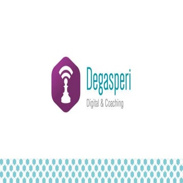 Apresentação Degasperi Marketing Digital e Coaching